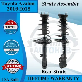 Sr4397 Kyb Genuine Oem Rear Struts Assembly For 2016-2018 Toyota Avalon 9yr Warranty