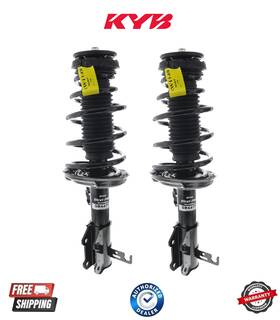 Kyb Sr4675-sr4676 Front L/r Suspension Strut And Coil Spring-strut-plus For 14-19 Chevrolet Impala
