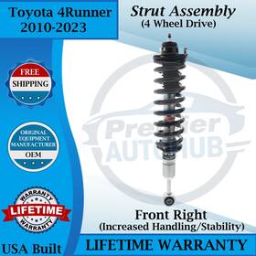 Kyb Srg4528 Oem Front Right Strut Assembly For 2010-2023 Toyota 4runner 4wd 9yr Warranty