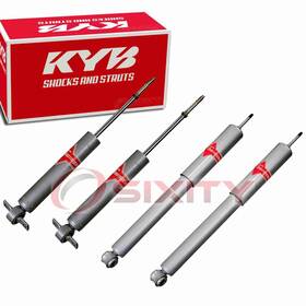 Kyb Sx-05 4 Pc Gas-a-just Front Rear Shock Absorber For Pontiac Firebird 1968-1969 Bg