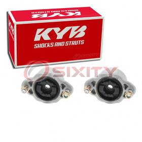 Kyb Sx-8zqe 2 Pc Rear Upper Shock Mounts For 2008-2014 Mercedes-benz C300 Suspension Fk