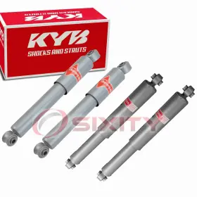 Sx-h5 Kyb 4 Pc Gas-a-just Front Rear Shock Absorber For Gmc C35 C3500 Pickup Vv