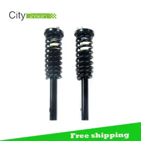 172123l Leadzm Quick Complete Strut And Coil Spring Assemblies Front Pair For 03-07 Honda Accord
