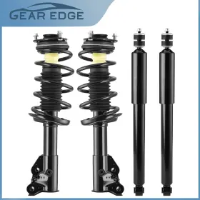 Beyshng7nz Ledkingdomus 4pcs Front And Rear Struts Shocks For 2006- 2011 Honda Civic Sedan 06-10 Acura Csx