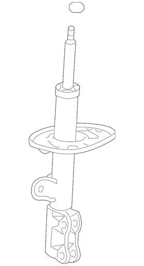 Lexus 48510-79295 Genuine Suspension Strut