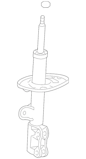 48510-79295 Lexus Genuine Suspension Strut