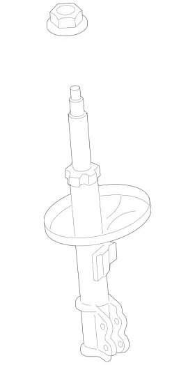 48510-80505 Lexus Genuine Strut 48510-80505 Lexus Genuine Strut