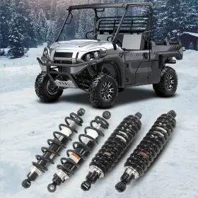 45014-0558 Liandu-us Left And Right Front Shock Absorbers For 2017-2023 Kawasaki Mule Pro