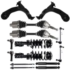 L848-358rts Linktop Fits Dodge Ram 1500 4wd 2006-2008 Front Struts Upper Control Arms Sway Bars