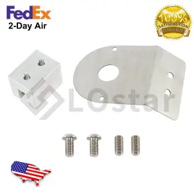 Lsot001422 Lostar New Watermelon Frame Bracket Angled Mount Clamp Stainless Steel With Hardware