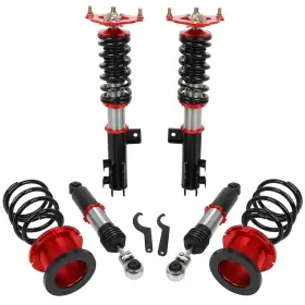 12435167 Luxfineparts Front Rear Coilovers Suspension Kits Fits 14-18 Kia Forte Sedan/koup