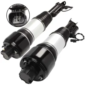 12438723 Luxfineparts Front Air Suspension Spring Bags For Mercedes W211 E350 E500 E550 Cls Left Right