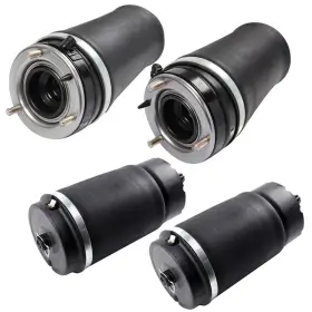 12438885 Luxfineparts Rear Air Suspension Spring Bags For Land Rover Range L322 02-12 Left Right