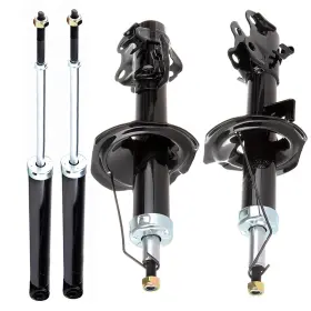 12491389 Luxfineparts Front Rear Struts Shocks For 2009-2012 Versa Left Right