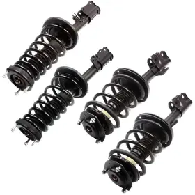 12511203 Luxfineparts 4pcs Front Rear Complete Struts For 2006 - 2011 Toyota Avalon Camry