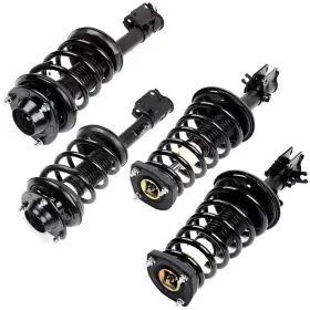 12511217 Luxfineparts 4pcs Front Rear Complete Struts For 2005-2010 Kia Sportage Left Right