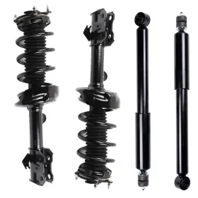 12511333 Luxfineparts 4pc Kit Front Struts Assembly And Rear Shock Absorber For 07-12 Acura Rdx