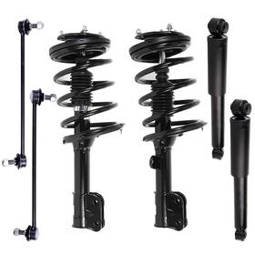 Luxfineparts 13445314 Complete Front Struts Rear Shocks Sway Bars For Hyundai Santa Fe 2007-2009