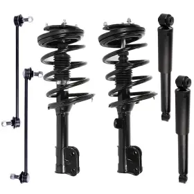 13445314 Luxfineparts Complete Front Struts Rear Shocks Sway Bars For Hyundai Santa Fe 2007-2009