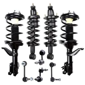 13445468 Luxfineparts 8x Complete Struts Assemblies And Sway Bar Links For 2002-2006 Honda Cr-v 13445468 Luxfineparts 8x Complete Struts Assemblies And Sway Bar Links For 2002-2006 Honda Cr-v