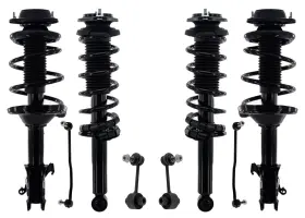 1345959 Mac Auto Parts Front And Rear Complete Strut With Coil Springs Links For Outback 3.6l 2015-2017