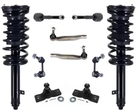 229655 Mac Auto Parts Front Struts Ball Joints Tie Rods And Links For Lexus Gs350 2007-11 All Whel Drve