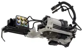 Hmgjpass0020 Mainline Automotive Air Suspension Compressor For Ram 1500 13-18 Complete With Valve Block And Bracket