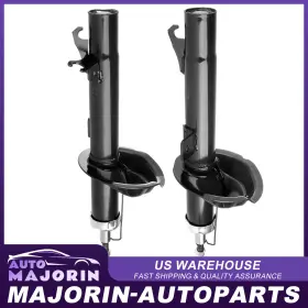 Ma803534j01 Majorin-autoparts Set Of 2 Front Shocks Absorbers Struts For 2000-2005 Ford Focus Left Right