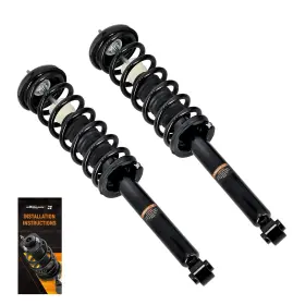 0agwco Maxpeedingrods 2pcs Rear Shock Struts Assy For Honda Accord 2003-2007 Acura Tl 2004-2008