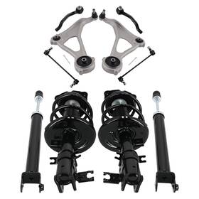 Maxpeedingrods 0bj6i3 Struts Shock Control Arms Sway Bar Tie Rods For 13-18 Nissan Altima Sedan