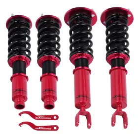 0f7p5i Maxpeedingrods Coilover Struts Kit For Honda Accord 1990-1997 Spring Shocks Height Adjustable