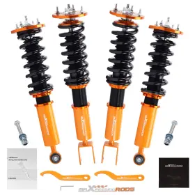 0orlyz Maxpeedingrods 24 Level Damper Coilovers Suspension Lowering Coils For Jaguar Xf 2007-2015