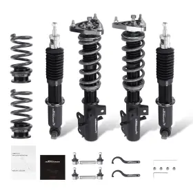 0peuv8 Maxpeedingrods T7 Coilovers 24 Way Damper Suspension For Ford Mustang S550 15-23