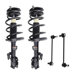 Maxpeedingrods 1f0q2k Front Struts Spring Sway Bar Link For 2004-2006 Toyota Camry Solara Lexus Es330