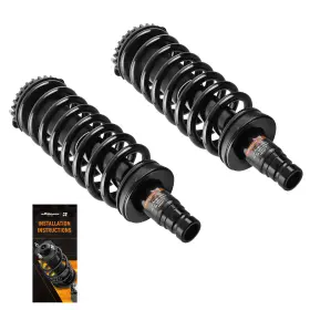 1igs7h Maxpeedingrods Pair Front Struts With Coil Spring For 2002-2009 Gmc Envoy 2003-2008 Isuzu Ascender