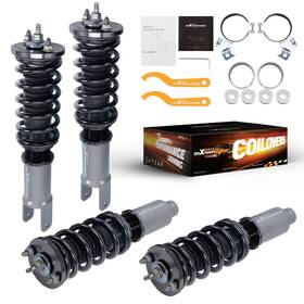 Maxpeedingrods 1lxch2 24 Level Damping Adjustable Coilovers Lowering Kit For Honda Civic / Acura 92-01