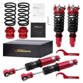 1qamde Maxpeedingrods Coilovers 24 Way Damper Struts Shocks Springs Kit For Mazda 6 2003-2006