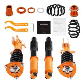 Maxpeedingrods 2hj5eq 24 Way Damper Coilovers Suspension Kit For Scion Tc Base Coupe 2-door 2011-2016