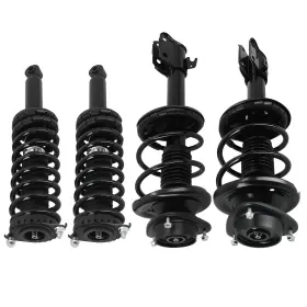 2utmza Maxpeedingrods 4x Front Rear Struts Coil Spring Assembly For 2000-2004 Subaru Outback 2.5l 3.0l