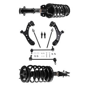 Maxpeedingrods 3efq47 Front Struts With Coil Spring Control Arms Assembly For Ford Mustang 2005-2010