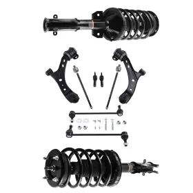 3efq47 Maxpeedingrods Front Struts With Coil Spring Control Arms Assembly For Ford Mustang 2005-2010 3efq47 Maxpeedingrods Front Struts With Coil Spring Control Arms Assembly For Ford Mustang 2005-2010