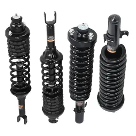 47kdbp Maxpeedingrods 4x Front And Rear Complete Shocks Struts With Coil Spring For 1994-1997 Honda Accord