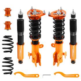 Maxpeedingrods 48q053 Coilovers Adjustable Damper Suspension Lowering Kit For Scion Tc 11-16 Agt20