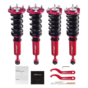 4fdeyp Maxpeedingrods Coilover 24 Way Shocks Struts Kit For Lexus Is250 Is350 06-13 Is F 08-14 Rwd