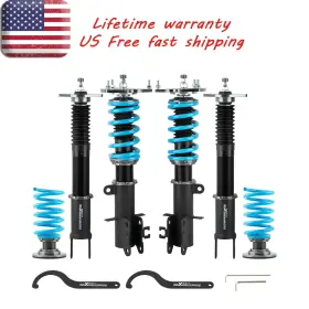 4k035h Maxpeedingrods 24 Level Damper Adjustable Coilovers Strut Suspension For Altima Sedan 07-12 L32