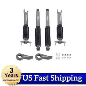 Maxpeedingrods 4w1fcb 2 Inch Front&rear Lift Shock Leveling Kit For Chevy/gmc 2500/3500hd 2011-2019