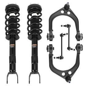 Maxpeedingrods 534tzc Front Struts With Coil Springs Control Arm For Dodge Challenger 2012-2018 Rwd