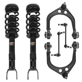 534tzc Maxpeedingrods Front Struts With Coil Springs Control Arm For Dodge Challenger 2012-2018 Rwd