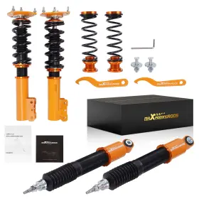 58u9fe Maxpeedingrods Coilovers 24 Way Damper Shock Struts Kit For Volvo 850 Sedan Wagon Turbo S70 C70