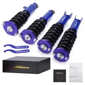 5gu8lt Maxpeedingrods Coilovers Shocks Absorbers For Nissan 300zx Z32 90-96 Adj. Height